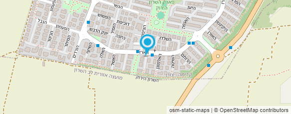 מפת הגעה אל טי-זר בלונים ברמה אחרת