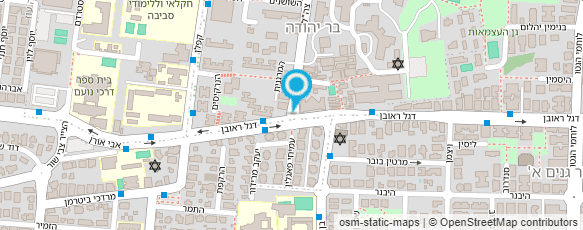 מפת הגעה אל חיים הרב בנימין