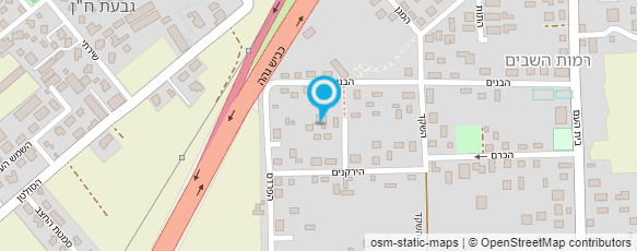 מפת הגעה אל ניר דגן-מטבח לטיני