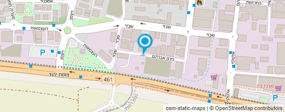 מפת הגעה אל מ.ר. הנטר בע"מ