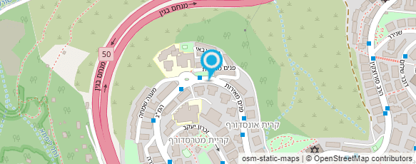 מפת הגעה אל פינקלשטיין מאיר מפת הגעה אל פינקלשטיין מאיר