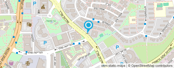 מפת הגעה אל עו"ד קצב רון