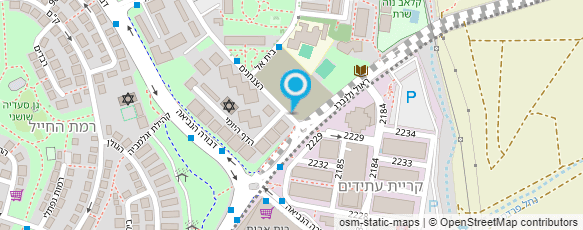 מפת הגעה אל אילנה הרפז - מרפאה בעיסוק התפתחותית