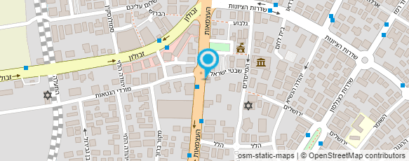 מפת הגעה אל מרכז הפלייסטיישן