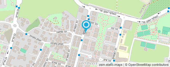 מפת הגעה אל בר-און גלי רפלקסולוגית בכירה