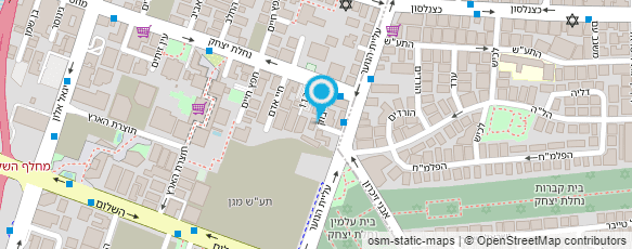 מפת הגעה אל סטודיו לניפוח זכוכית  GSTUDIO