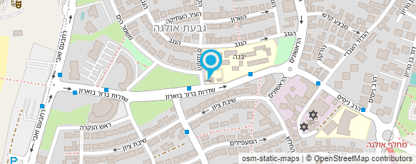 מפת הגעה אל גן שחף