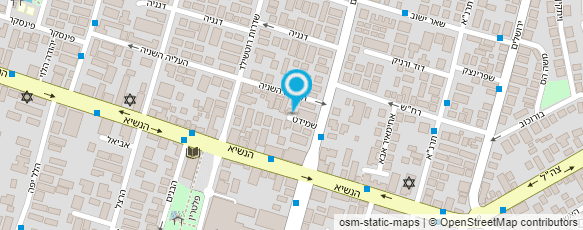 מפת הגעה אל נגה חממי לוין