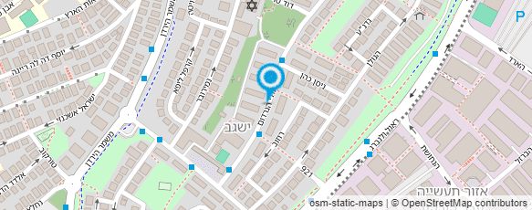 מפת הגעה אל ד"ר אחיקם פירסטנברג