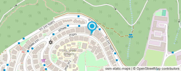 מפת הגעה אל פתחיה - מעונות יום שיקומיים