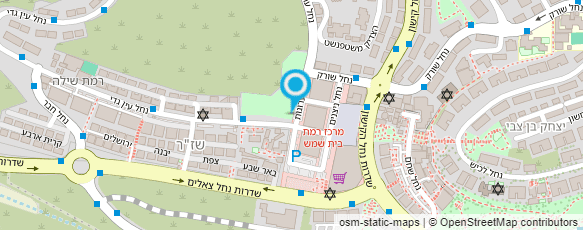 מפת הגעה אל פתחיה - מוסדות לחינוך מיוחד