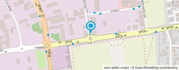 מפת הגעה אל מוסכי הקריה