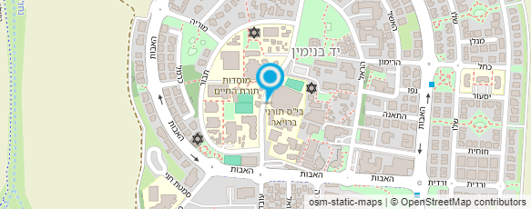 מפת הגעה אל עו"ד ומגשרת טובול משואה