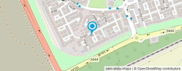 מפת הגעה אל יורי דלתות ומנעולים