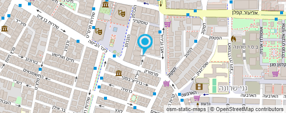 מפת הגעה אל דפנה לוי - עיצוב אינטראקטיב