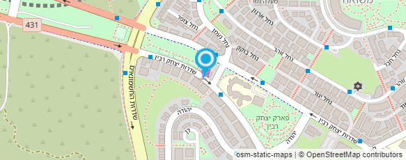 מפת הגעה אל שרון- עיצוב פנים ואדריכלות