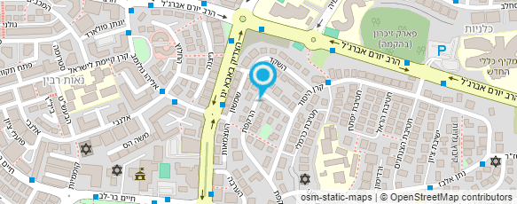 מפת הגעה אל מרכז מידע-תקשורת שדרות