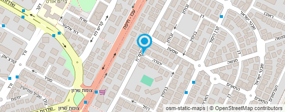 מפת הגעה אל יורונט קריות