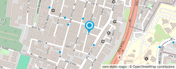 מפת הגעה אל עו"ד בצלאל נתן