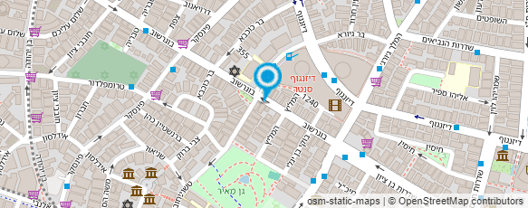 מפת הגעה אל די ג'יי דני קינן מפת הגעה אל די ג'יי דני קינן