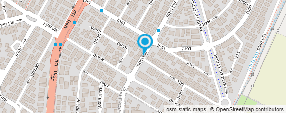 מפת הגעה אל אורנה - עיצוב שיער מפת הגעה אל אורנה - עיצוב שיער