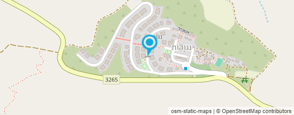 מפת הגעה אל מכוורת נגוהות - דבש איכות