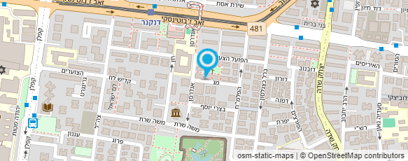 מפת הגעה אל טבע גנים ופיתוח