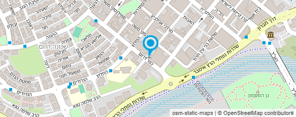 מפת הגעה אל עלי-דפנה