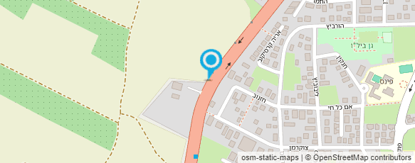 מפת הגעה אל שווארמה שמעוני