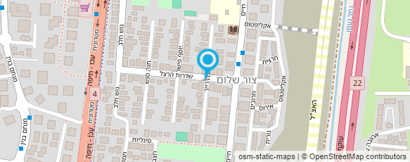 מפת הגעה אל רוני בנימין יועצת בקלפים