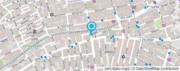 מפת הגעה אל ג'ודי- בוטיק הדגל