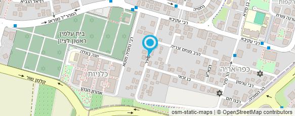 מפת הגעה אל תכלת מוסיקת אירועים לדתיים