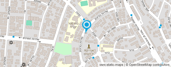 מפת הגעה אל טל השחר