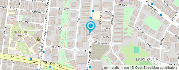 מפת הגעה אל ג.טיבקו משרד יועצי מס