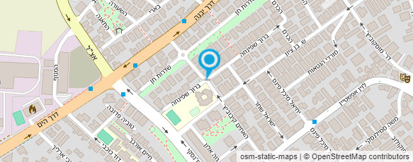 מפת הגעה אל גג לביתך