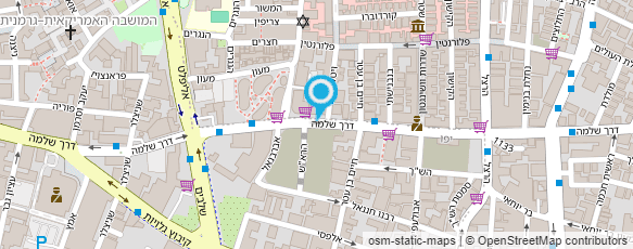 מפת הגעה אל סדנאות הבמה