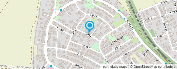 מפת הגעה אל דקלה- ריפוי בעיסוי