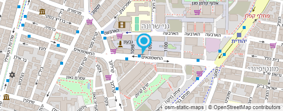 מפת הגעה אל מרקט מסטר - market master