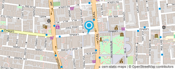 מפת הגעה אל א.א פיננסים