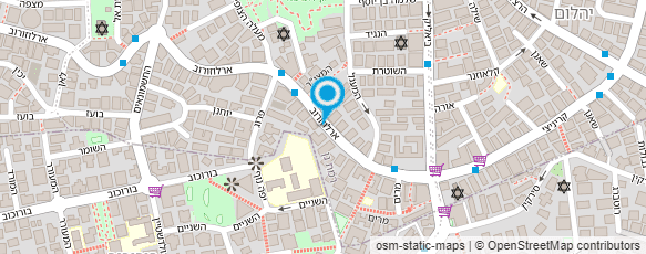 מפת הגעה אל ד"ר ברנשטיין זהבה