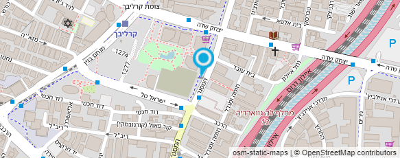 מפת הגעה אל ד"ר אלכסנדר מאירוביץ