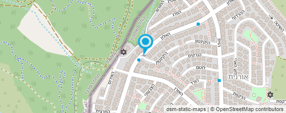 מפת הגעה אל הסטודיו של ירדנה