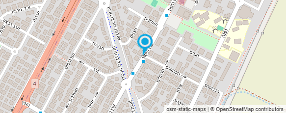 מפת הגעה אל לבנה כהן מעצבת אופנה