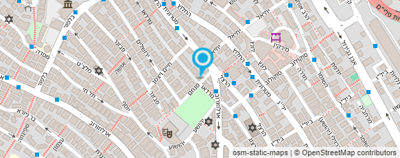 מפת הגעה אל מרכז תרגומים