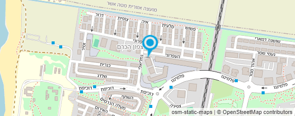 מפת הגעה אל גדעון לוכד נחשים מוסמך