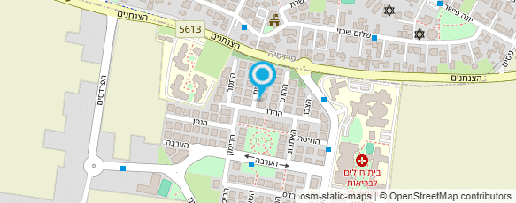 מפת הגעה אל אייסטאר טכנולוגיות ביטחוניות בע"מ