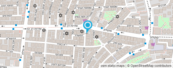 מפת הגעה אל ג.א.ל מרקוביץ' שרותי כ"א וסיעוד בע"מ