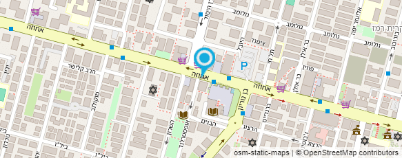 מפת הגעה אל עו"ד חכמון אלמוג