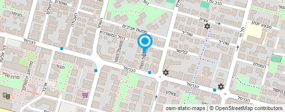 מפת הגעה אל חי ענת- קוסמטיקאית