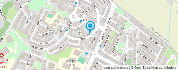 מפת הגעה אל מדריך שפלה - רחובות והסביבה